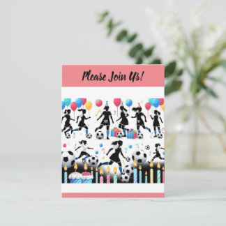 Scoor met ons Damesvoetbalfeestje Kaart