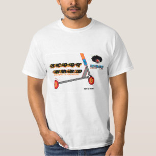 SCOOT HARD-pro scooter T-shirt