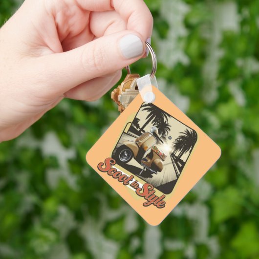  scoot in stijl Sleutelhanger (Hand)