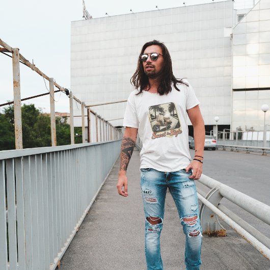 Scoot vintage en T-shirt style