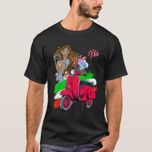Scooter 1 van de scooter t-shirt