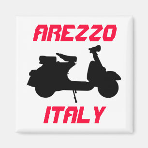 Scooter, Arezzo, Italië Magneet
