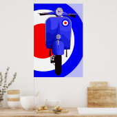 Scooter Art 3 Impression énorme (Cuisine)