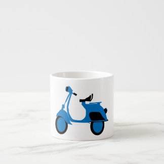 Scooter Blauw Espresso Kop