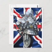 Scooter Briefkaart (Voorkant / Achterkant)