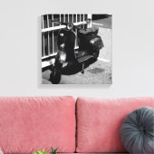 Scooter Canvas Afdruk (Insitu (Woonkamer))