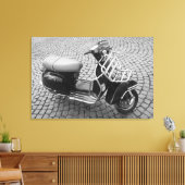 Scooter Canvas Afdruk (Insitu (Woonkamer))