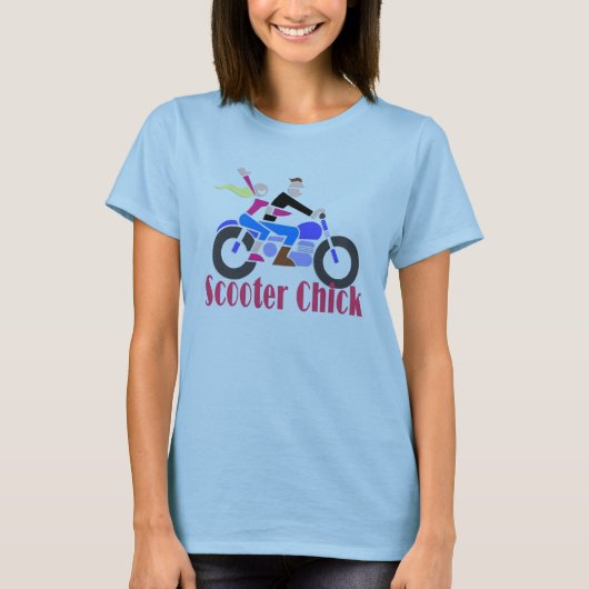 Scooter Chick Two T-shirt (Voorkant)