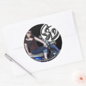 Scooter Deviant Ronde Sticker (Envelop)