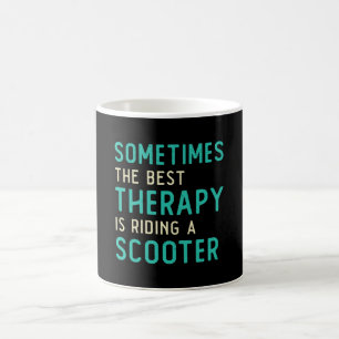Scooter Driver Beste Therapie Stunt Retro Koffiemok