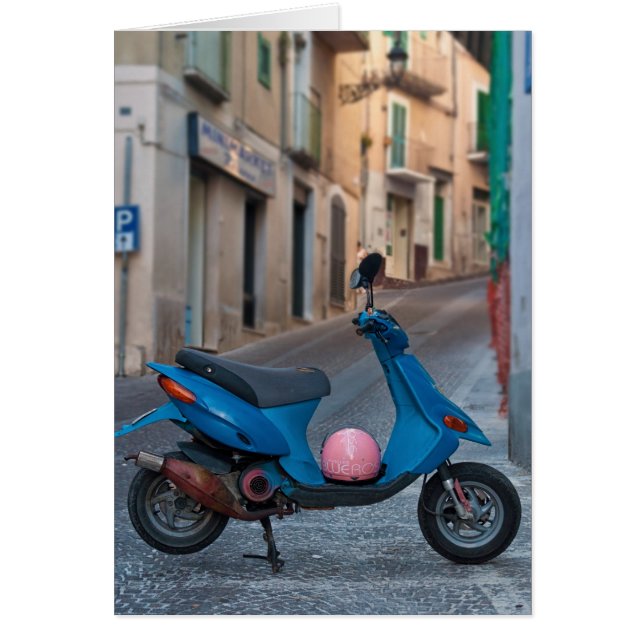 Scooter en Italie (Devant)