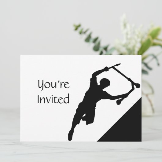 Scooter Fun Park Invitation (Debout devant)