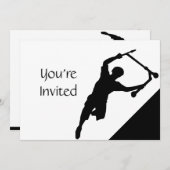 Scooter Fun Park Party uitnodigen Kaart (Voorkant / Achterkant)