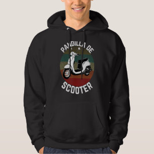 Scooter Gang Retro Moped Motorcycle Gear 2 Hoodie
