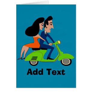 Scooter Girl, ajouter du texte