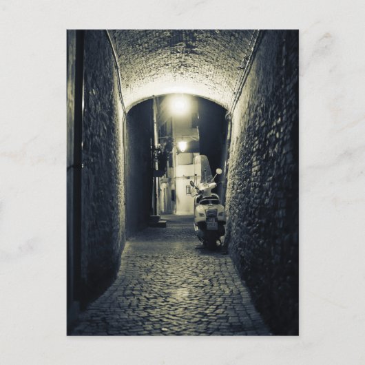 Scooter in Italië Briefkaart (Voorkant)