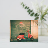 Scooter in Italië Briefkaart (Staand voorkant)