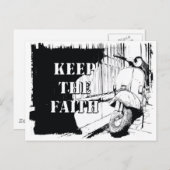 Scooter Keep the Faith Briefkaart (Voorkant / Achterkant)