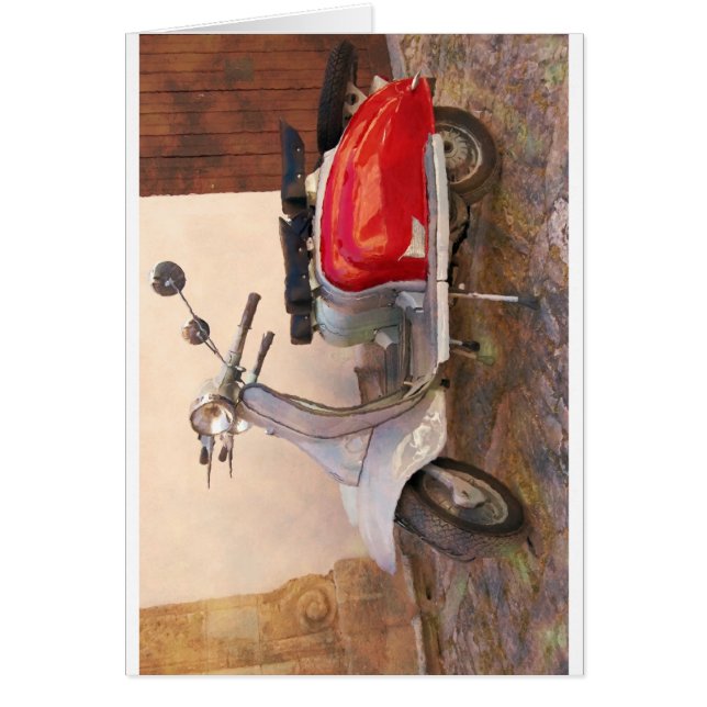 Scooter Lambretta impressionnable (Devant)