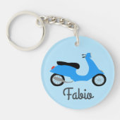 Scooter Moped Motorcycle CUSTOM Sleutelhanger (Voorkant)