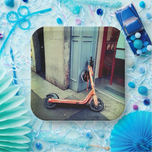 Scooter Papieren Bordje (Feest)