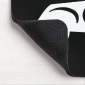 Scooter Pictogram Mousepad Muismat (Hoek)