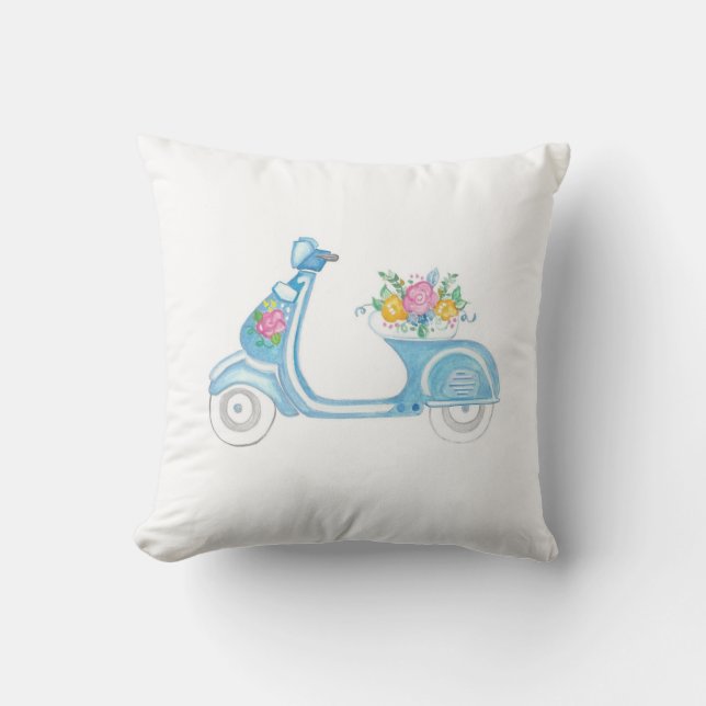 Scooter Pillow Kussen (Voorkant)