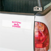 Scooter POWER! Bumpersticker (Op Truck)