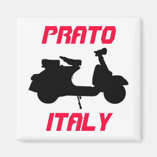 Scooter, Prato, Italië Magneet