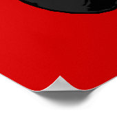 Scooter Racer gris noir Grande impression (Coin)