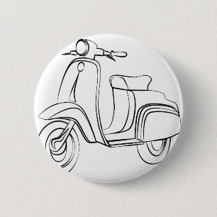  scooter ronde button 5,7 cm