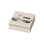 Scooter Rubberstempel (Stempel)