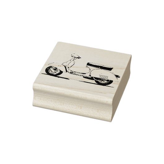 Scooter Rubberstempel (Stempel)