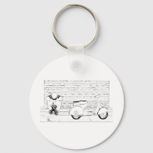 Scooter Skin Sleutelhanger