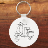 scooter sleutelhanger (Voorkant)