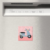 Scooter Trio Aimant rose (In Situ (Lave-vaisselle))