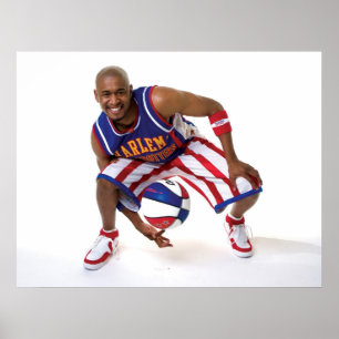 Scooter tussen de benen poster