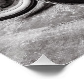 Scooter vintage | Poster parfait | New York USA (Coin)