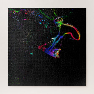 Scootering in de ruimte - Scooter Boy Legpuzzel