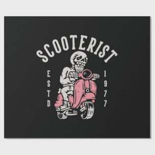 scooterist uw tagline hier cadeaupapier