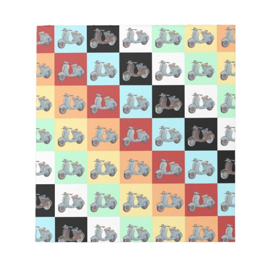 Scooters-blocnote Notitieblok (Voorkant)