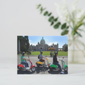 Scooters in het Briefkaart Victoria (Staand voorkant)