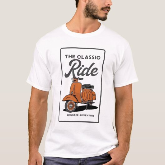 scooters t-shirt (Voorkant)