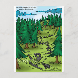 Scopes Trail Funny T - shirts Kaarten Mokken & cad