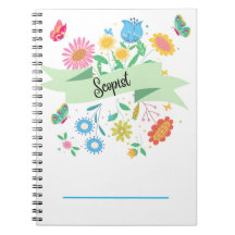 Scopist Spring Floral Notitieboek