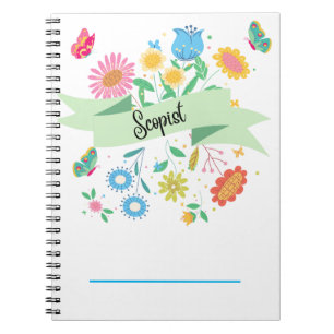Scopist Spring Floral Notitieboek