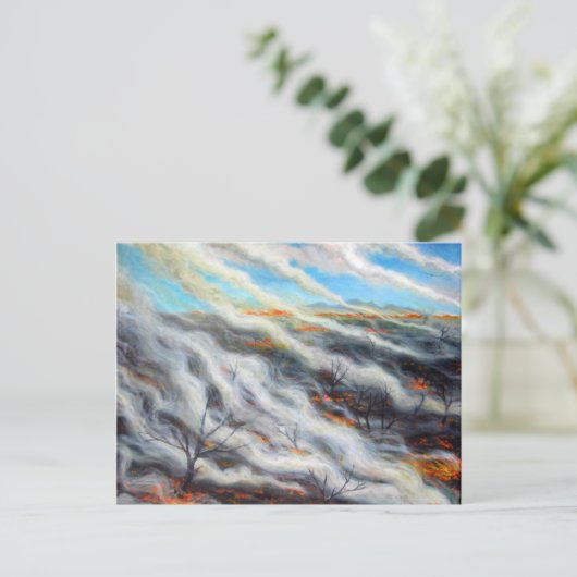 Scorched Earth 2014 Briefkaart (Staand voorkant)