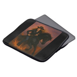 Scorching Fast Barrel Racing Team! Laptop Sleeve