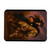 Scorching Fast Barrel Racing Team! Magneet (Horizontaal)