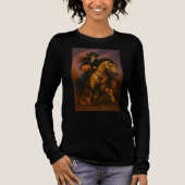 Scorching Fast Barrel Racing Team! Tri-Blend Shirt (Voorkant)